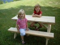 Ahşap Çocuk Piknik Masası - 1