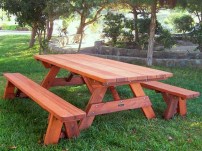 Ahşap Piknik Masası  - 1